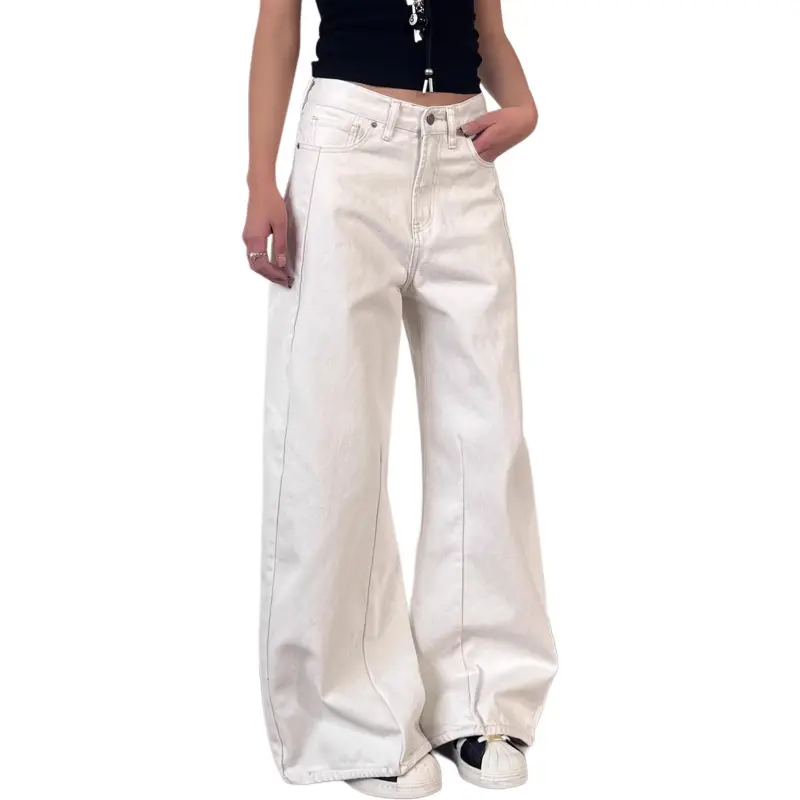 Weles Jeans Unisex White-1