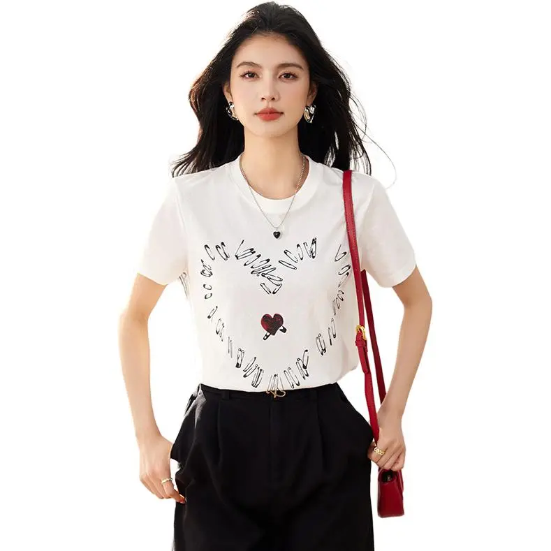 La Chapelle Regular T Shirt Women's White-2