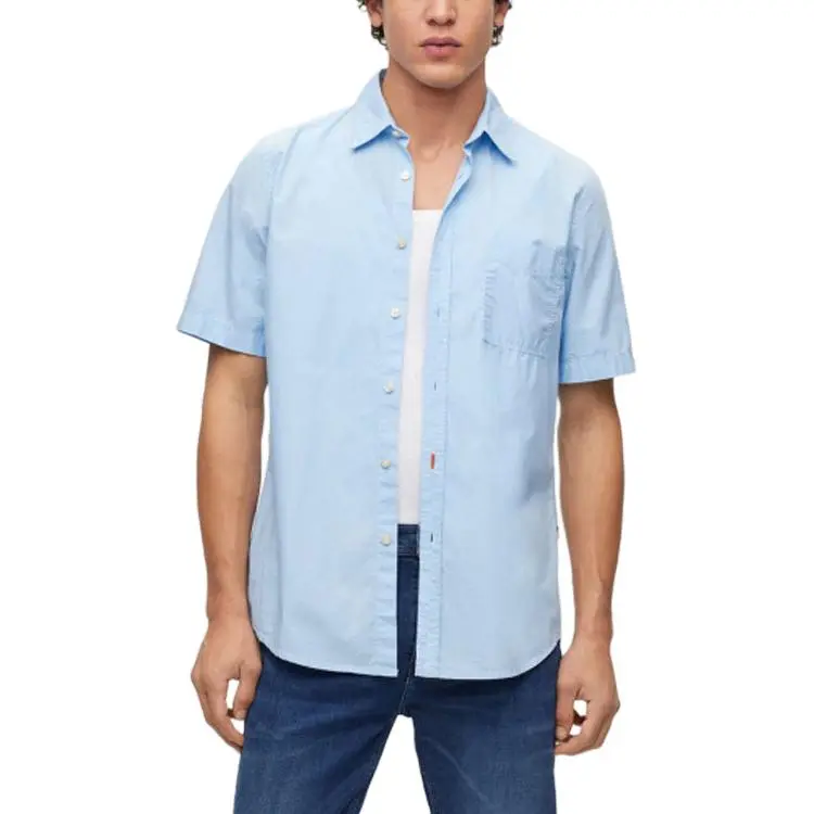 HUGO BOSS Shirt Men's Light Blue-1