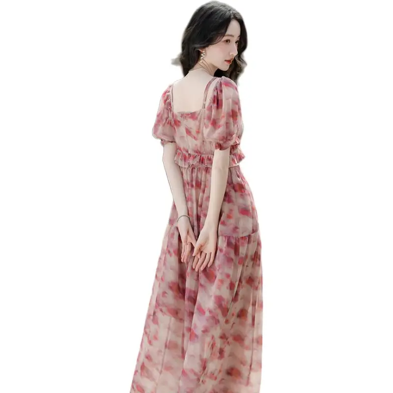 JECCI FIVE Short Sleeved Dress Women's Pink-1