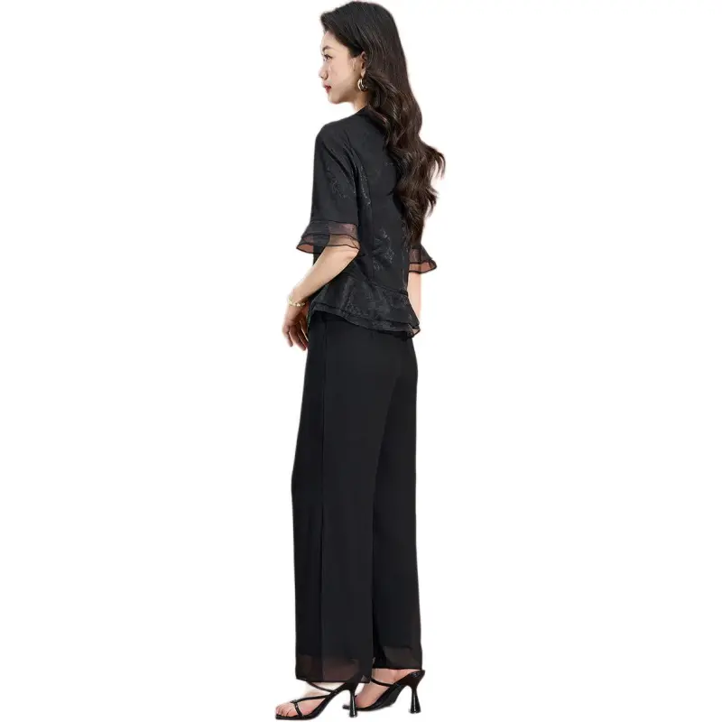 Mylan Casual Suits Women's Black-1