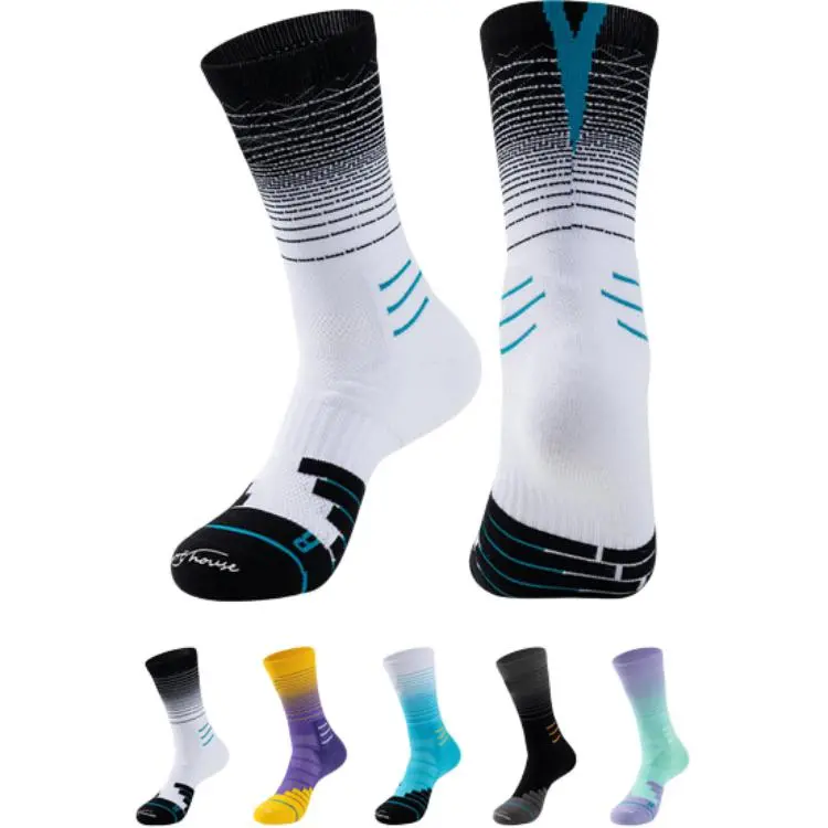Gentle Welcome Basketball Socks Unisex-1