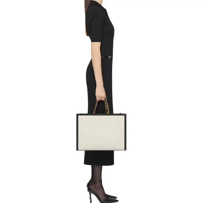 Givenchy Voyou Belt Long Polo Dress 'Black'-3