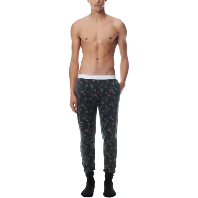 Alexander Wang SS25 Knitted Sweatpants Unisex Washed Black-1