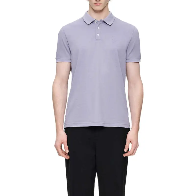 KARL LAGERFELD Polo Shirt Men's Purple-2