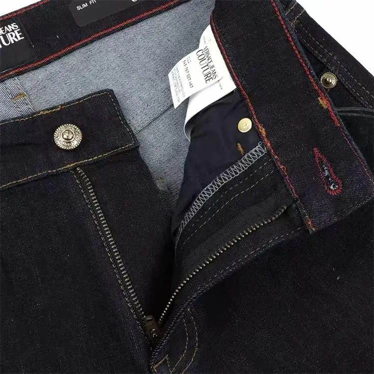 VERSACE JEANS COUTURE SS24 Jeans Men's Dark Blue-3