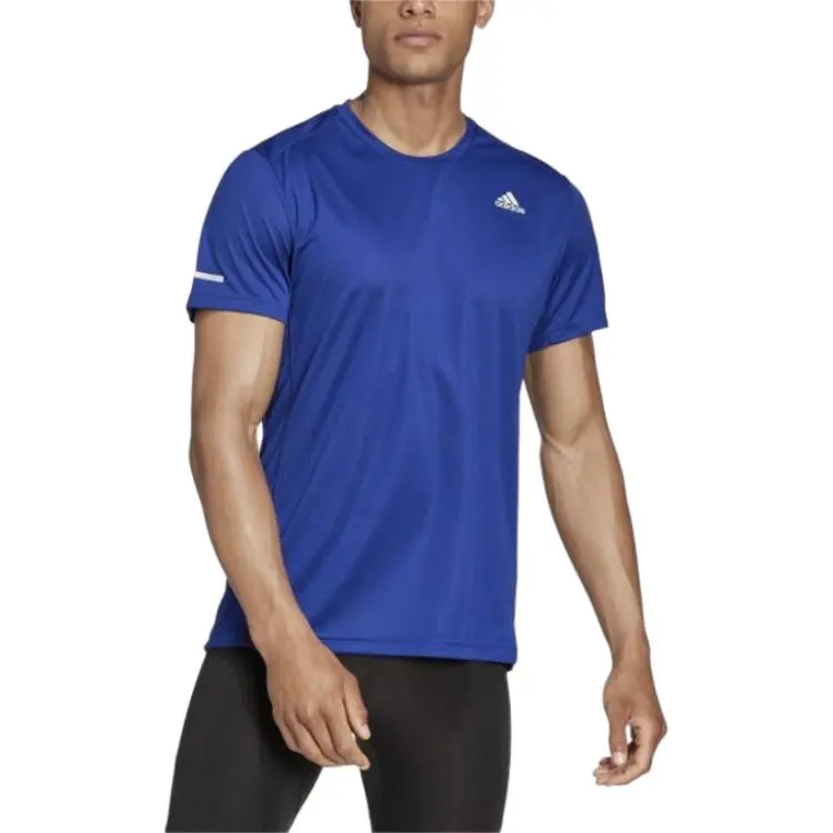 Adidas AEROREADY Camiseta Run It T Shirt Men's Victory Blue-1