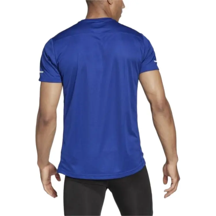 Adidas AEROREADY Camiseta Run It T Shirt Men's Victory Blue-3