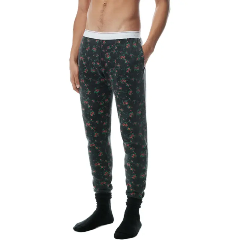 Alexander Wang SS25 Knitted Sweatpants Unisex Washed Black-3