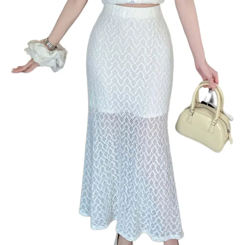 TURN UP Casual Long Skirt Women's-1