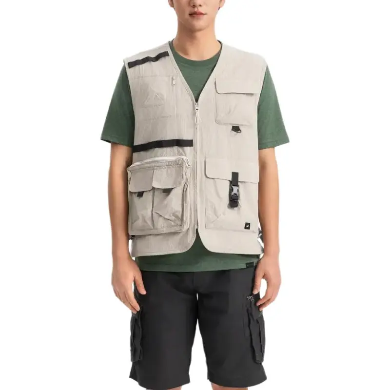 DECATHLON NH500 Vest Men's Moonlight Beige-3