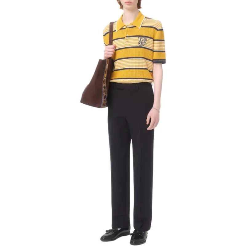 Valentino Casual Pants Men's Marine Blue-4