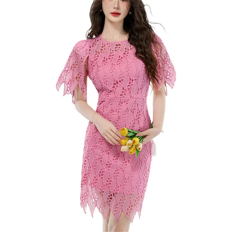 Si Bei'er Short Sleeved Dress Women's-3