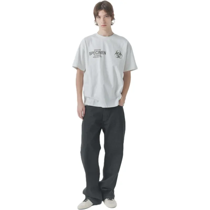 CELL AGING T Shirt Unisex White-3