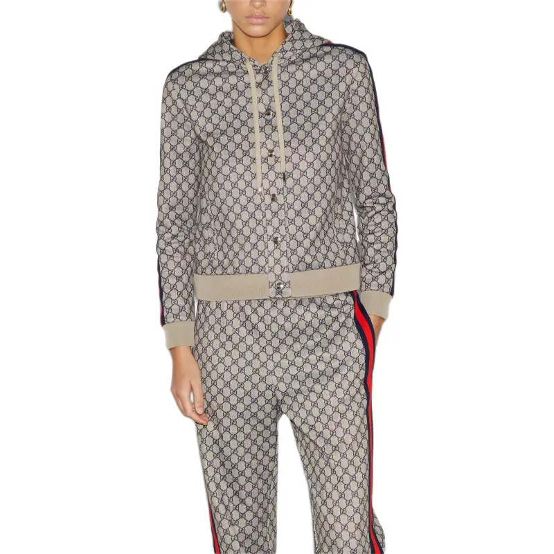 GUCCI Gg Technical Jersey Jacket-2