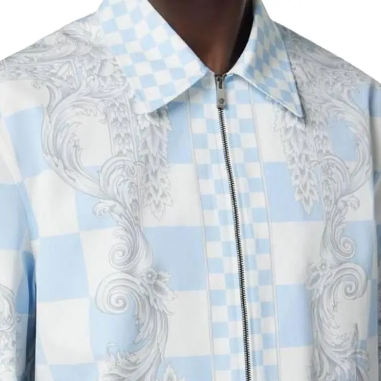 VERSACE Medusa Print Poplin Jacket-4