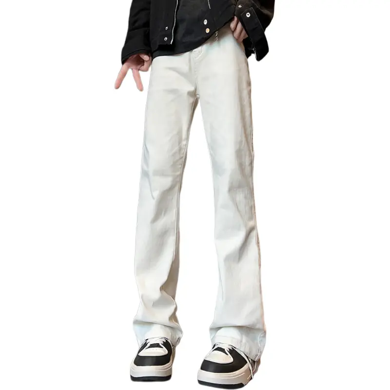BAGE Jeans Unisex Black Gray Color-6