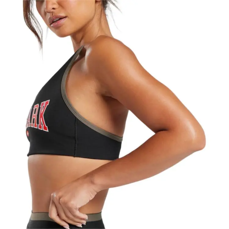 GYMSHARK Sports Underwear Women's Black/Camouflage Brown-2