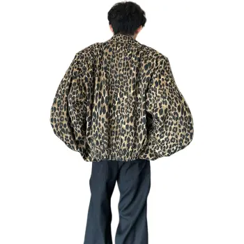 Pirkadat Jackets Unisex Leopard Print