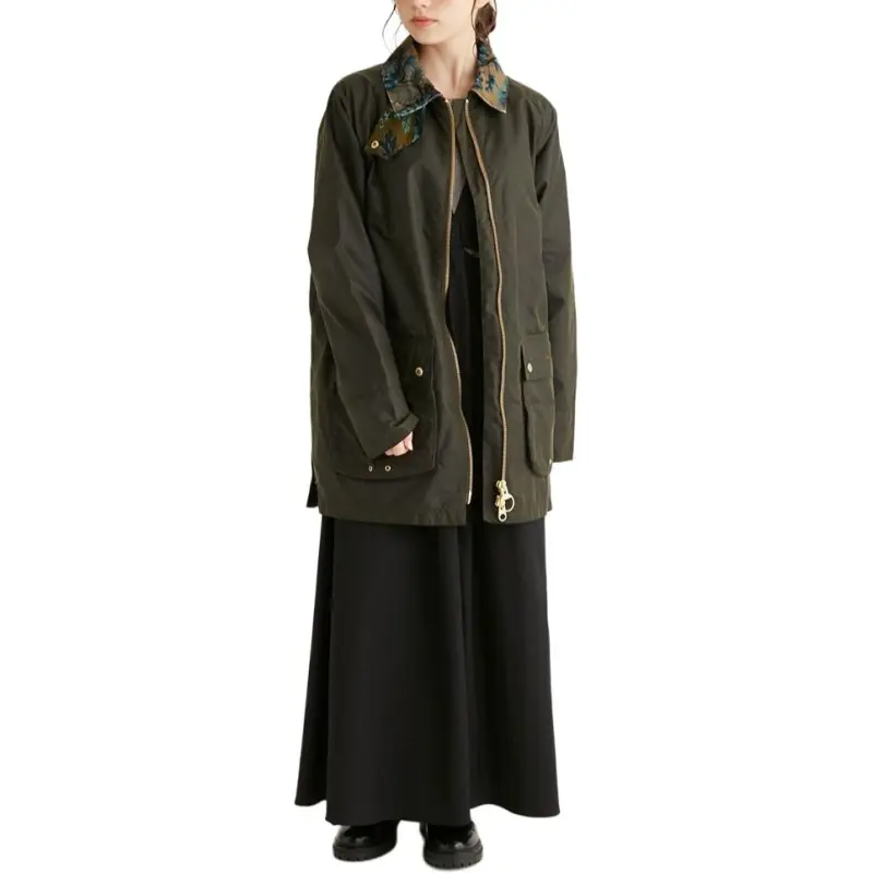 BARBOUR FW24 Jackets Coats Women's Olive Green-6