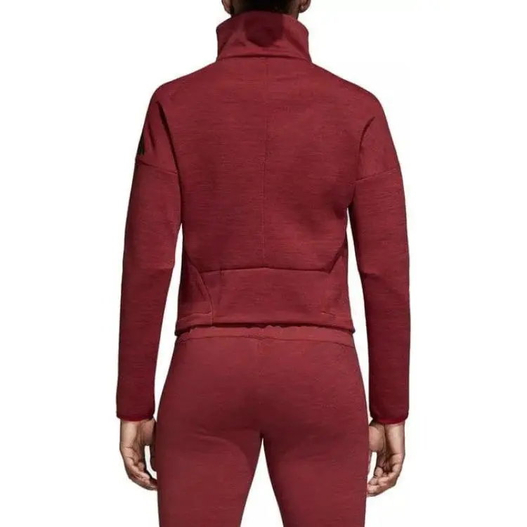 Adidas Sportswear W Zne HTR Jkt Jackets Coats Women's Deep Red-1