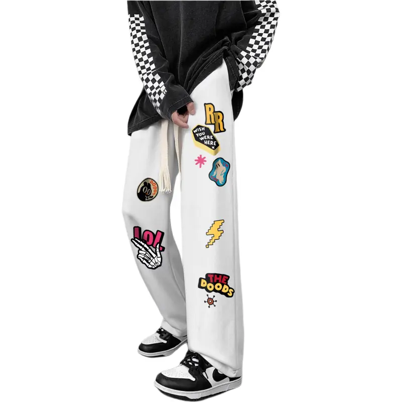 FONDLOOK Casual Pants Unisex-7