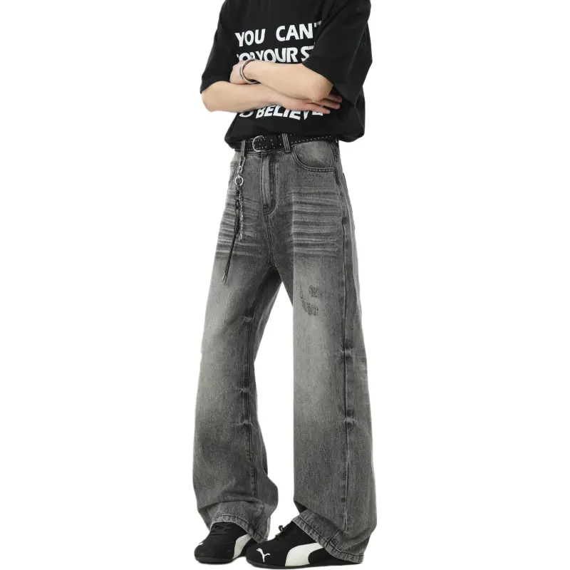 WARNING LIGHT Jeans Unisex-9