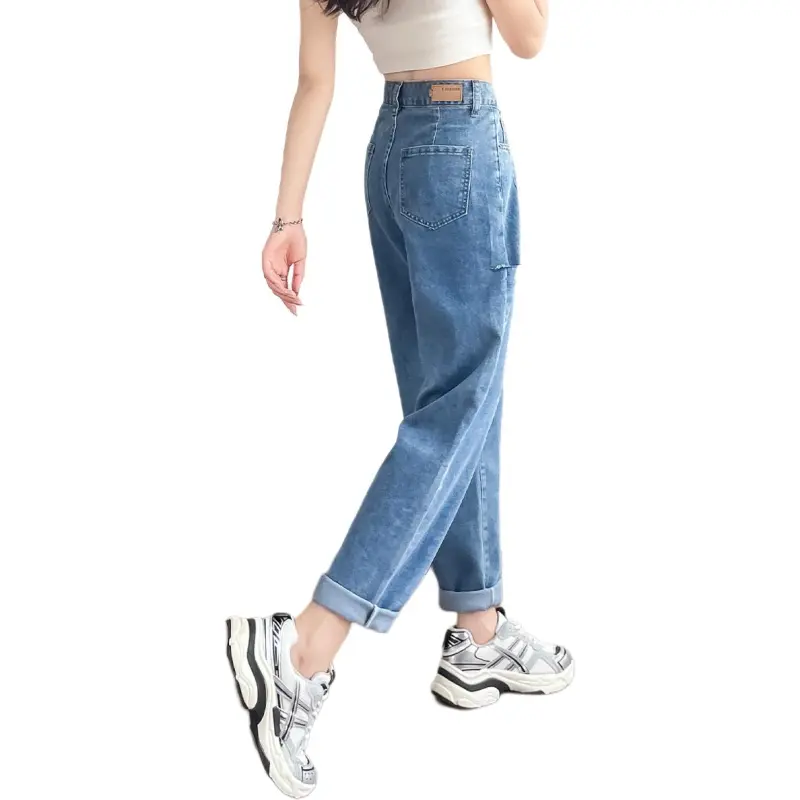 Tonlion Jeans Women's Light Blue-1