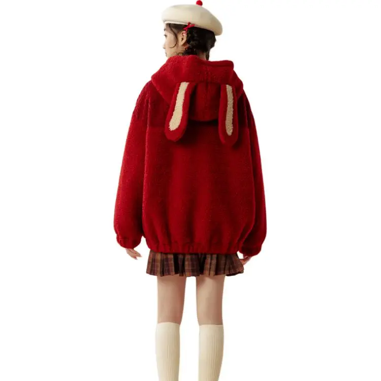 ZIHAN Velvet Jackets Women's-3