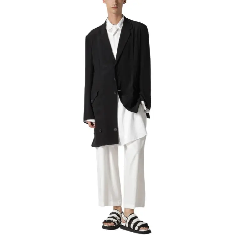 Yohji Yamamoto Pour Homme SS25 Casual Pants Men's White-3