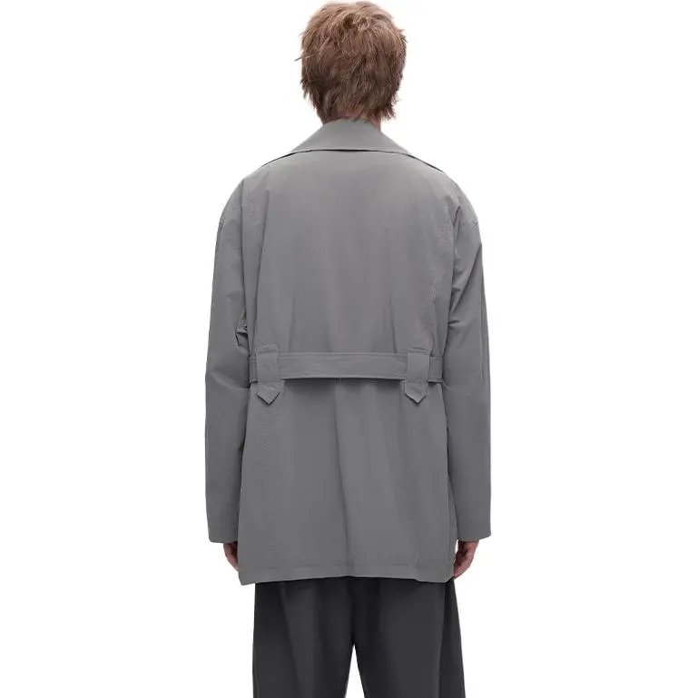 Dupu Contracted Trench Coat Men's-0