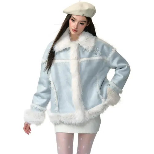 Li Zixian Velvet feel Coat Women's