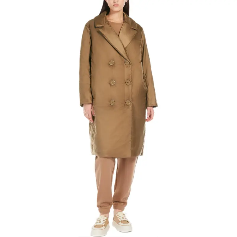 MAXMARA THE CUBE Greenco Puffer Jacket Women's Caramel-2