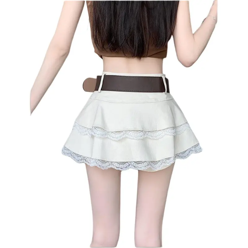 Mu Xiao Xin Casual Short Skirts Women's-1