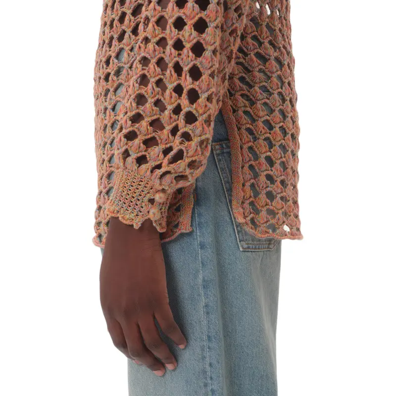 Valentino Perforated Knitted Shirt-7