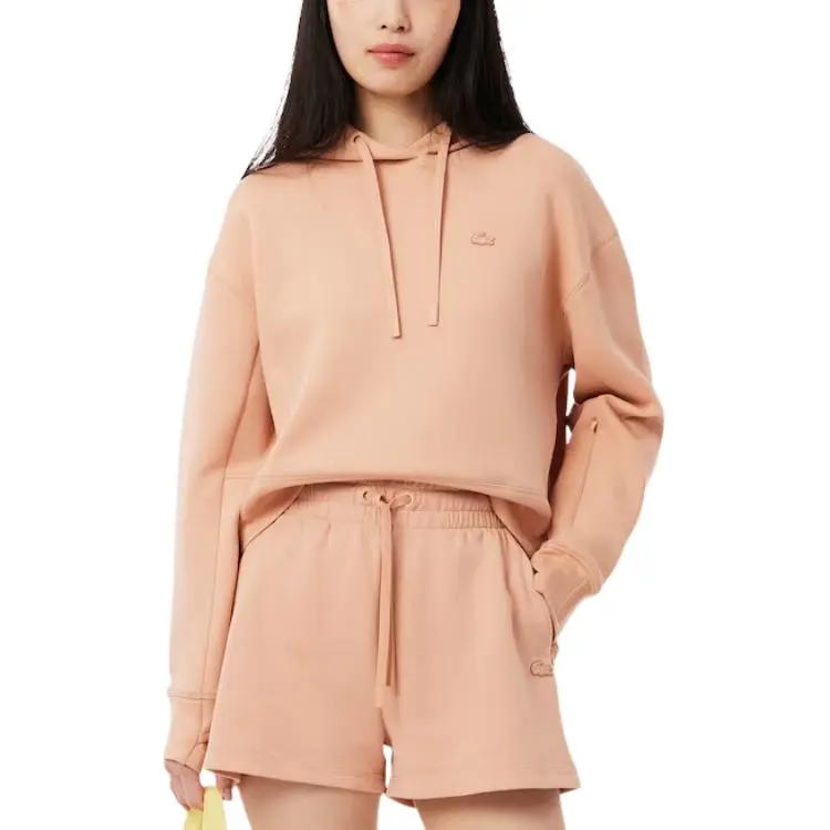 LACOSTE Short cut Hoodie-1