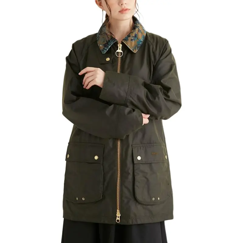 BARBOUR FW24 Jackets Coats Women's Olive Green-8