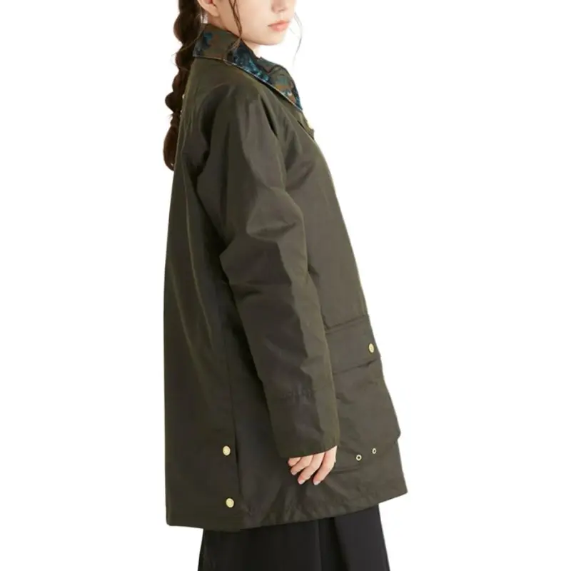 BARBOUR FW24 Jackets Coats Women's Olive Green-12