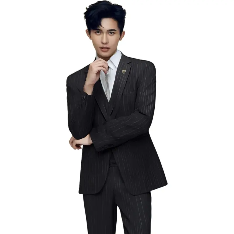 Automobili Lamborghini Business Suit Unisex Premium Black-2