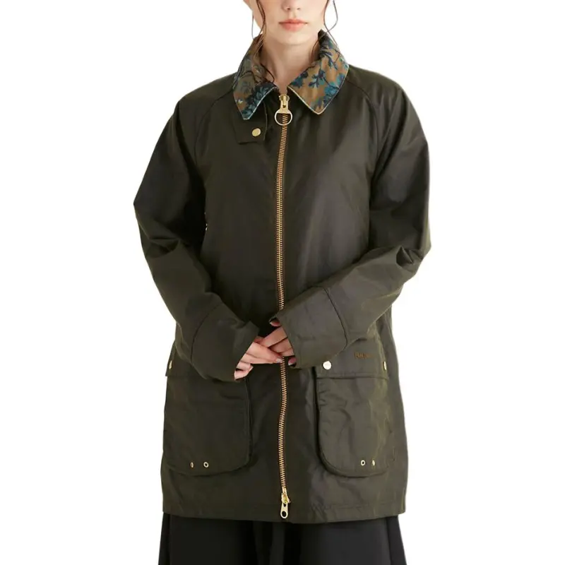 BARBOUR FW24 Jackets Coats Women's Olive Green-9