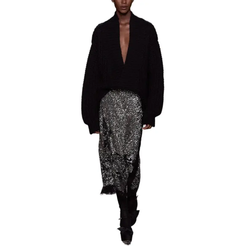 DIOR Oversized Knitted Sweater-2