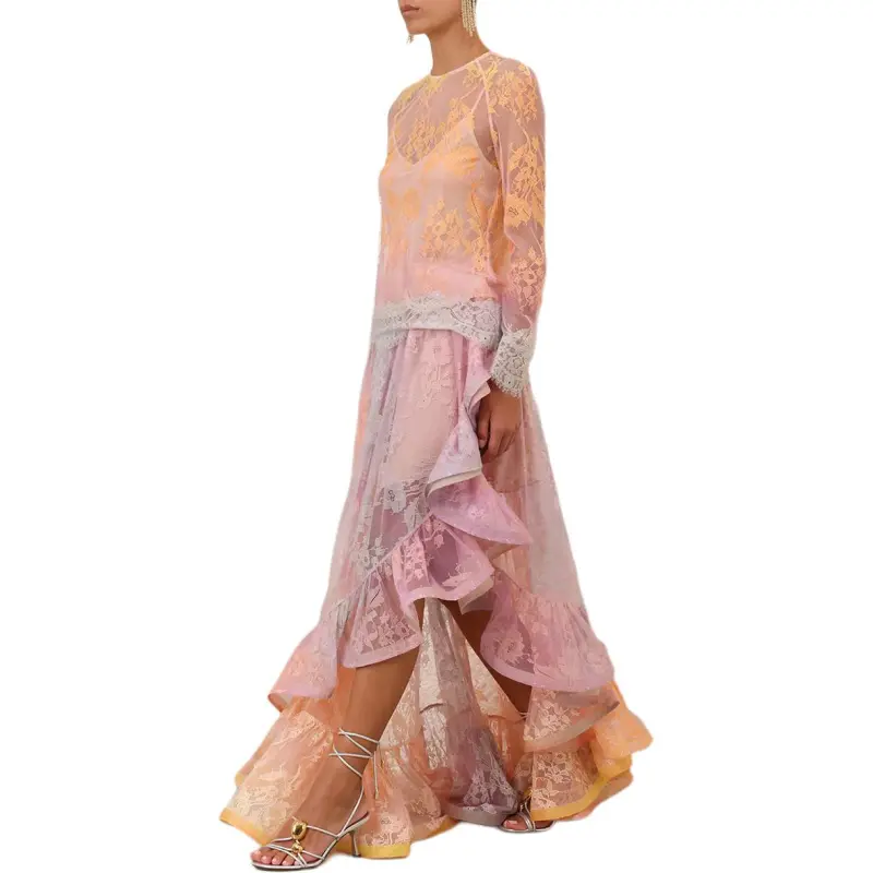 Zimmermann Chiffon Shirt Women's Multicolor-6