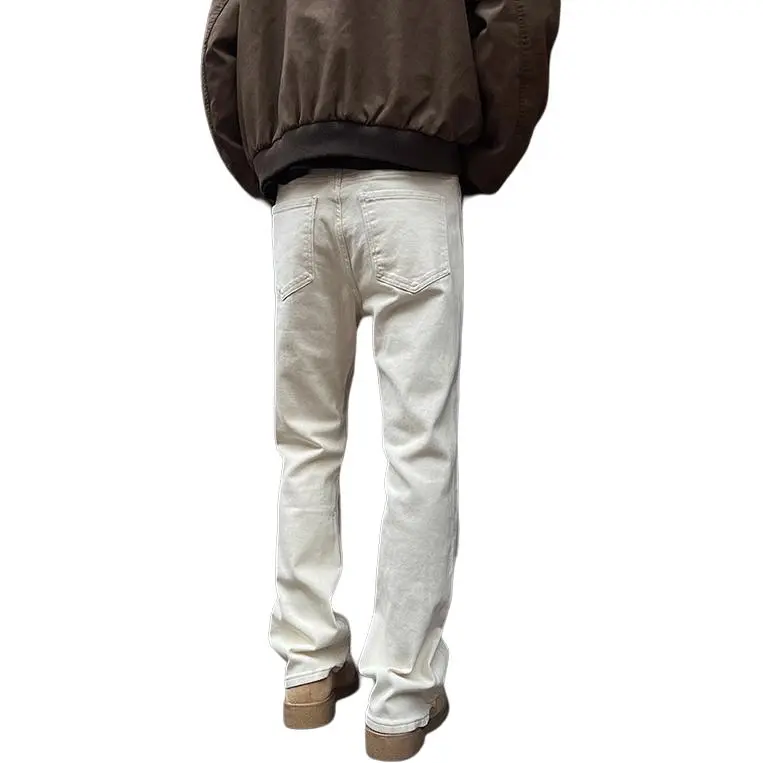 DARK HORSE Jeans Unisex Scallion White-1