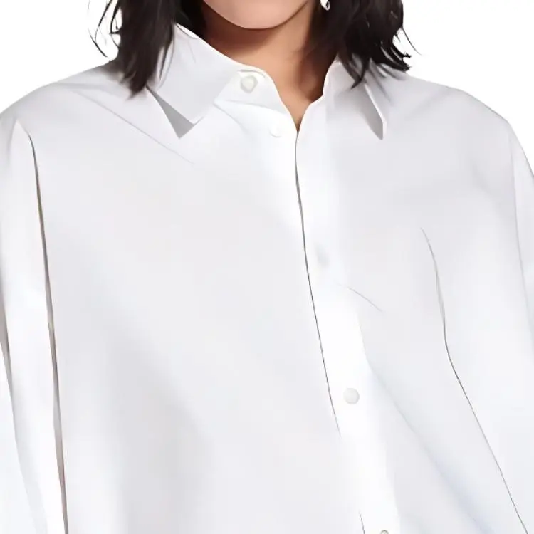 Balenciaga FW25 Shirt Regular Fit Women's White-6