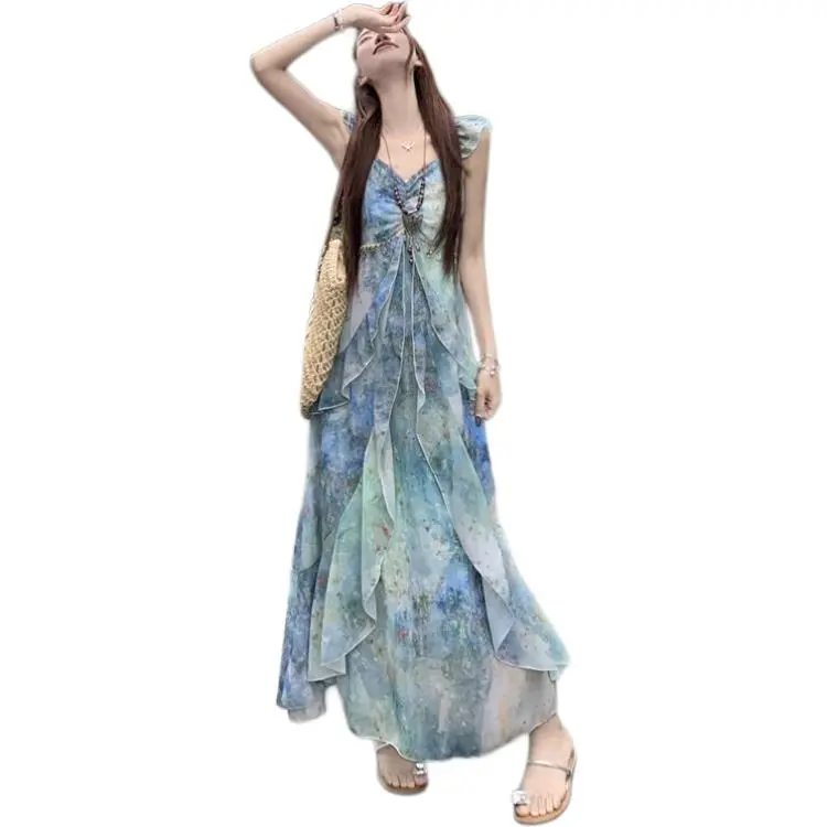 GOSO Slip Dresses Women's Multicolor-2
