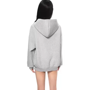 COMXZ Sweatshirts Unisex Gray