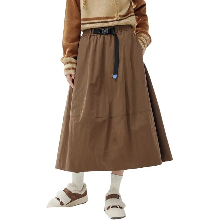 ZIHAN Casual Long Skirts Women's-4