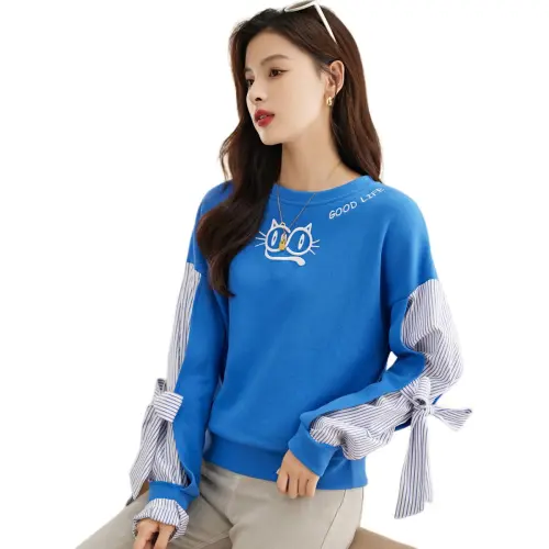 Like The Age Of Water Sweatshirt Women's Blue
