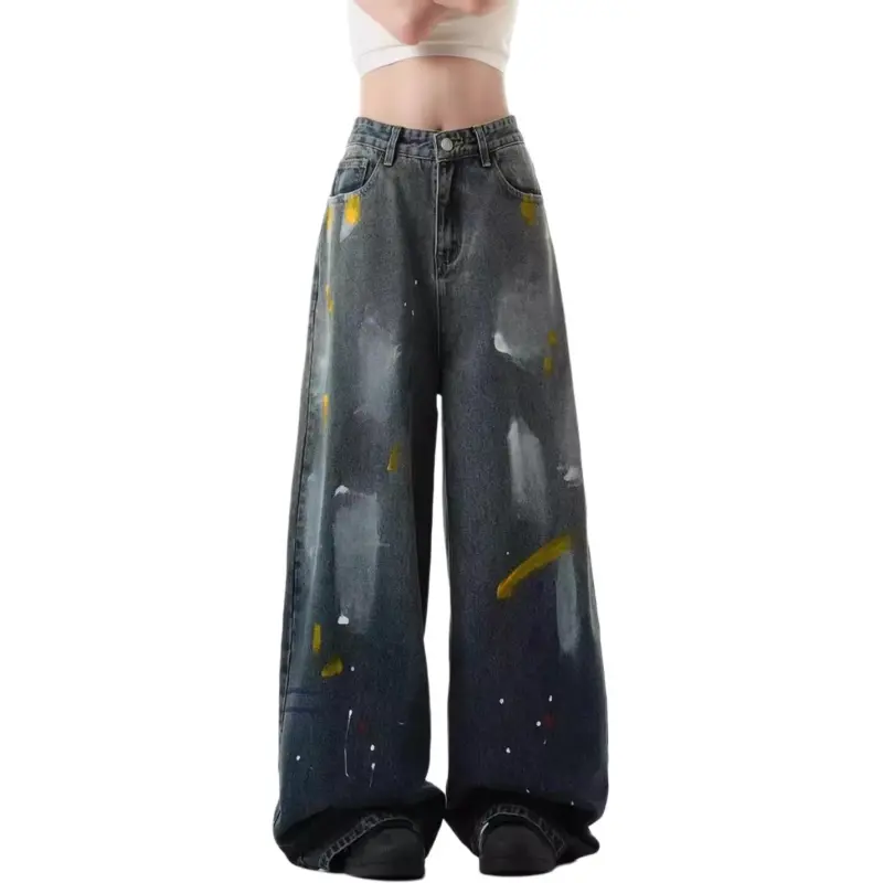 JUNGLE PANDA Jeans Unisex-14