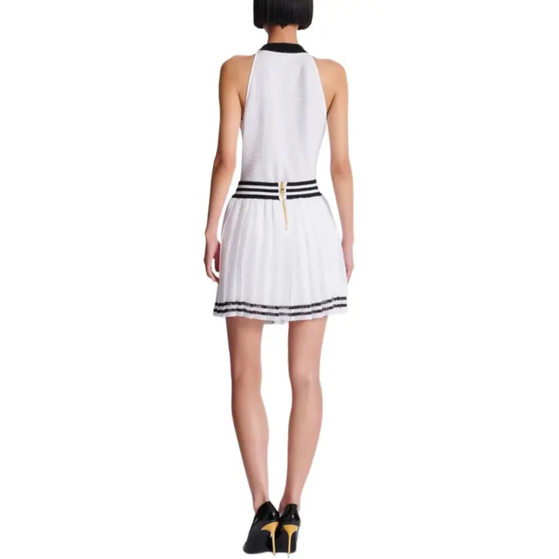 BALMAIN Casual Short Skirts Women's White-3